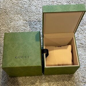 Gucci Green Patterned Box